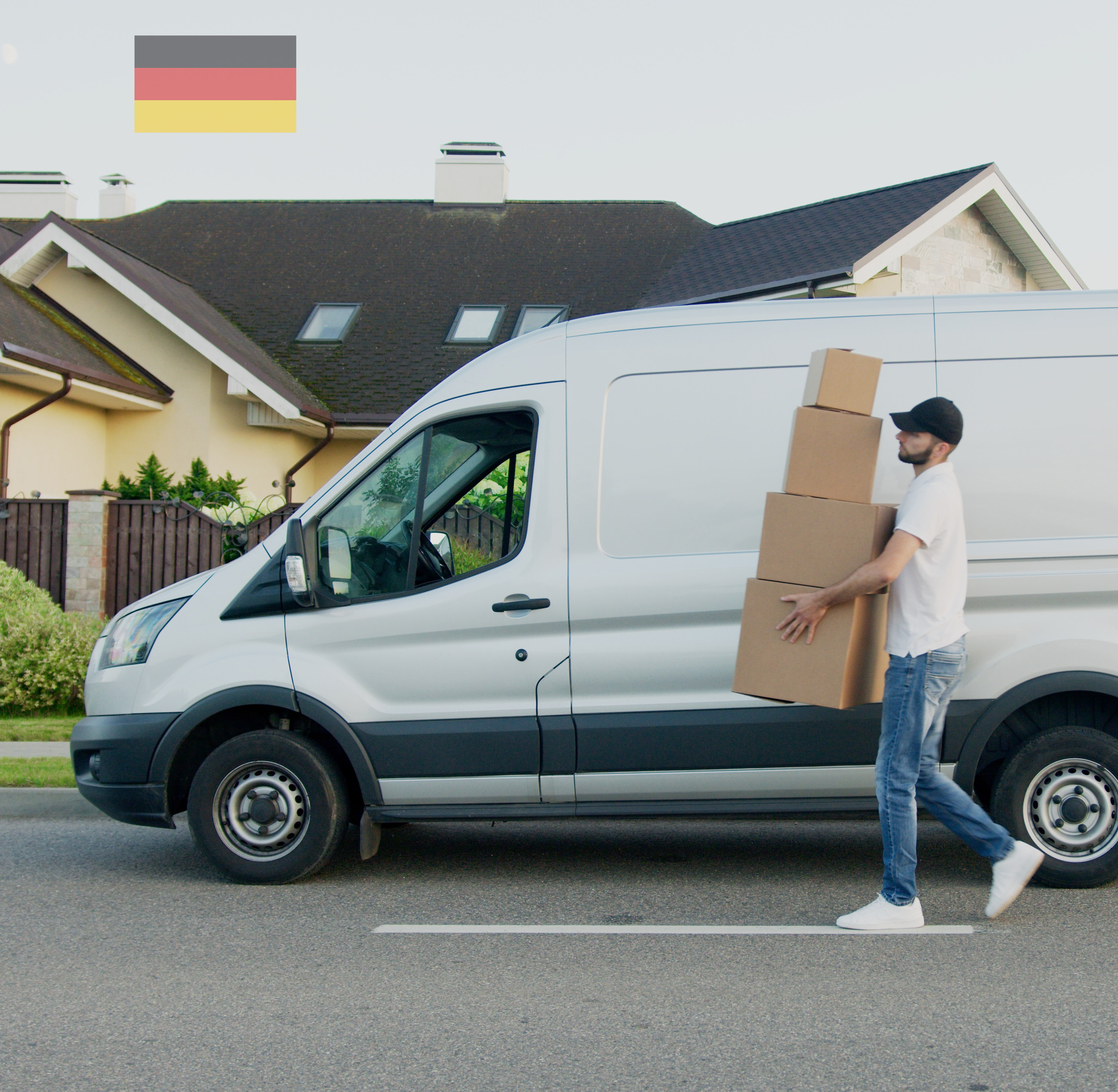 Delivery with carrying - Germany