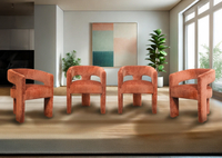 Set of 4 Leith LET71BS chairs