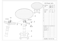 Dijon DI13 Dining table