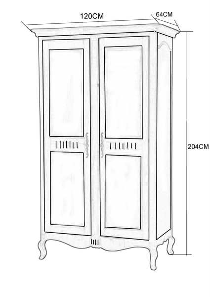 Venezia Bianco VEB859K Szafa