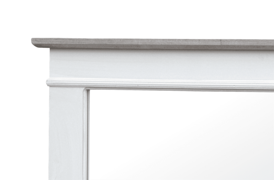 Rimini White RIW054 Wall mirror