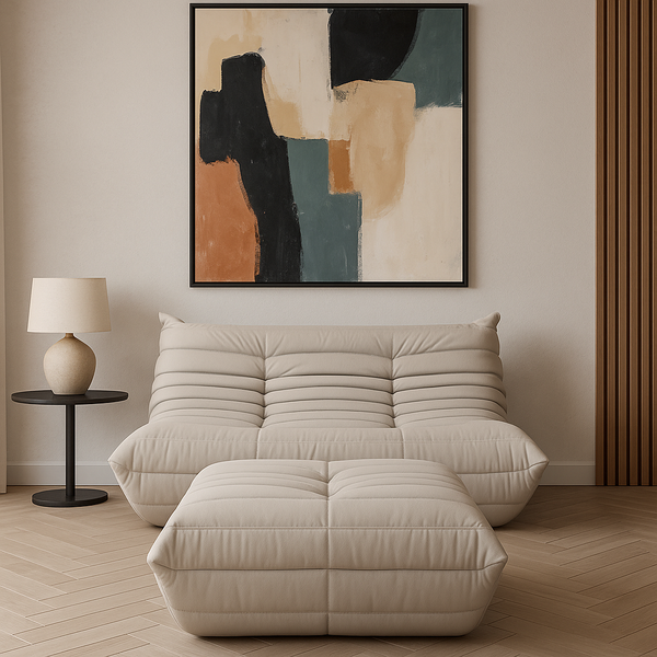 Set Nua N24-4 Sofa + Nua N22-4 Footstool