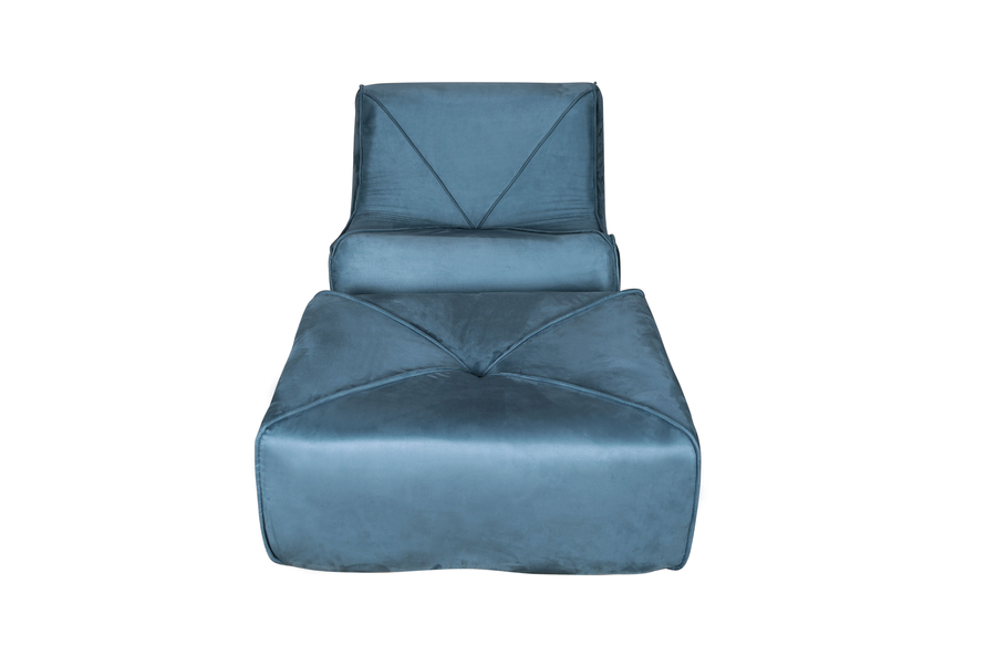 Nua N24-18 Armchair with footrest