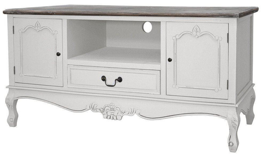 Rimini White RIW034 TV Cabinet