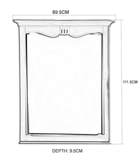 Venezia Bianco VEB816K Lustro