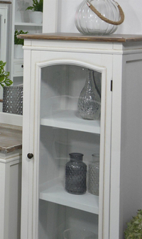 Rimini White RIW04 Display cabinet