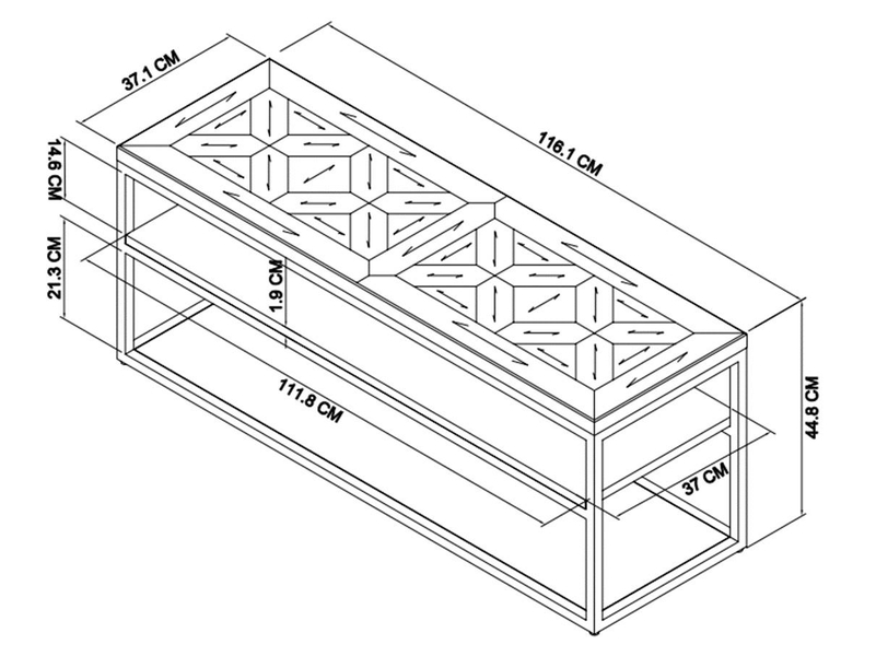 Indus IN25-0 Stolik RTV