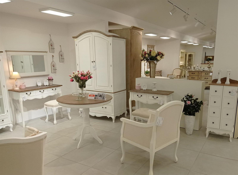 Rimini White RIW046 Upholstered stool