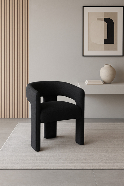 Leith LET71BLK Upholstered chair