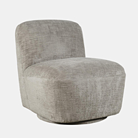 Leith LET74G Upholstered swivel chair