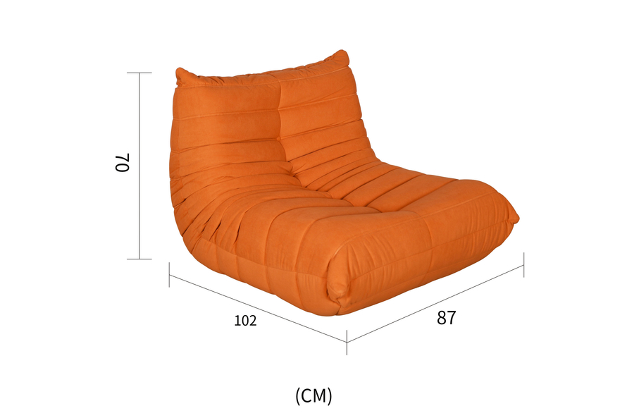 Set Nua N23-19 Armchair + Nua N22-19 Ottoman