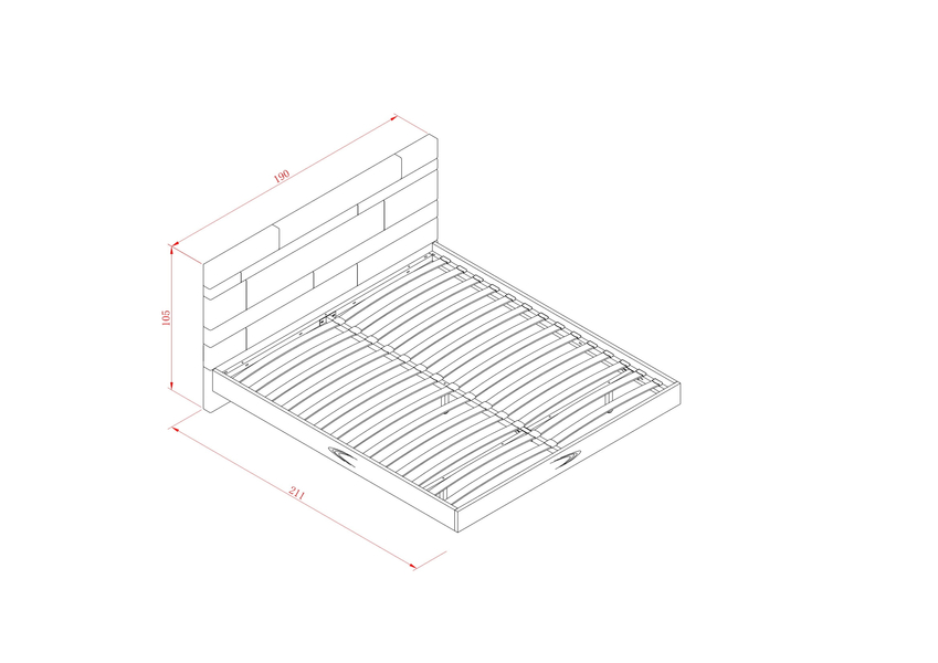 Rose Hill RH09 Upholstered bed 180cm