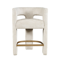 Leith LET71HN Upholstered bar chair