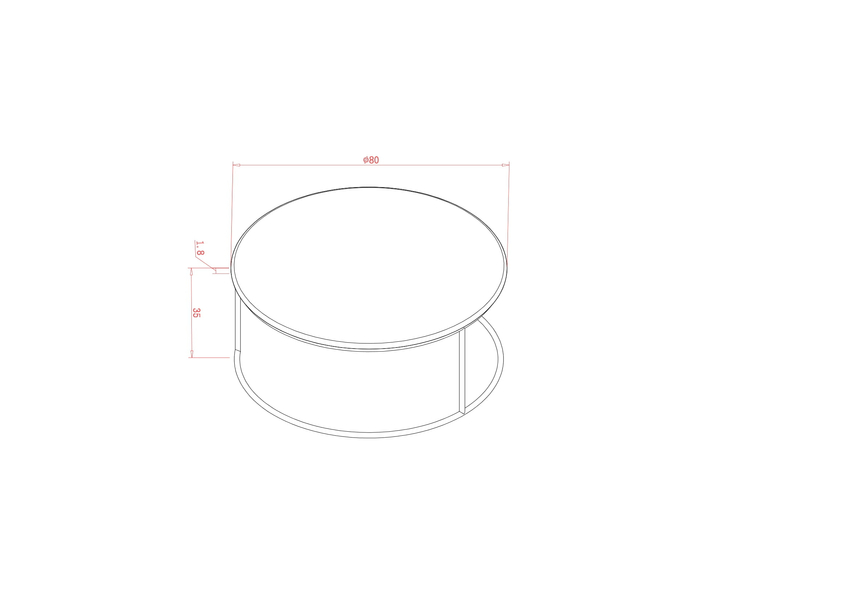 Rose Hill RH07 Coffee table