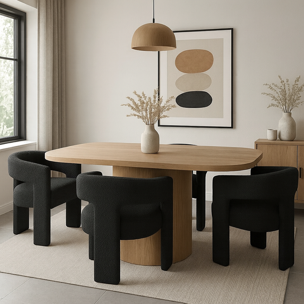 Leith LET71BLK Upholstered chair