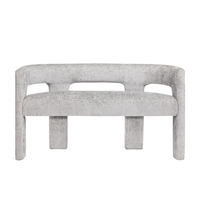 Leith LET71BG Upholstered bench