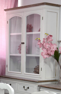 Rimini White RIW09 Display cabinet