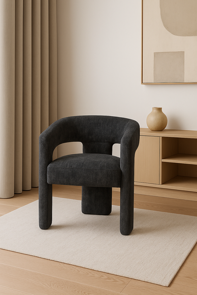 Leith LET71BLA Upholstered chair