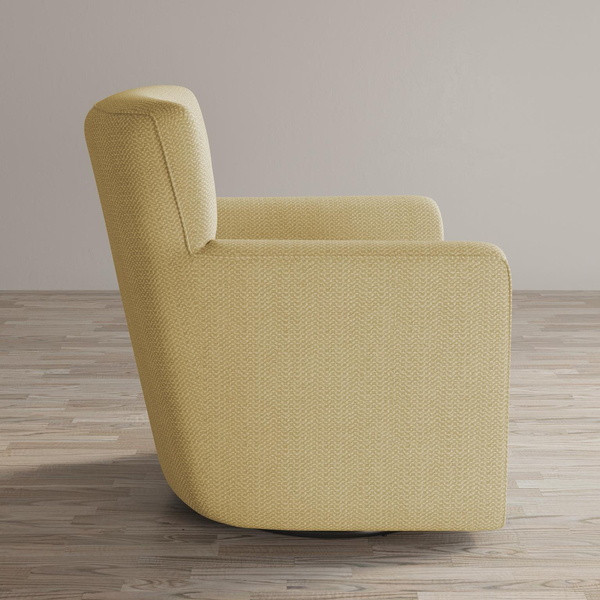 Leith LET72Y Upholstered swivel chair