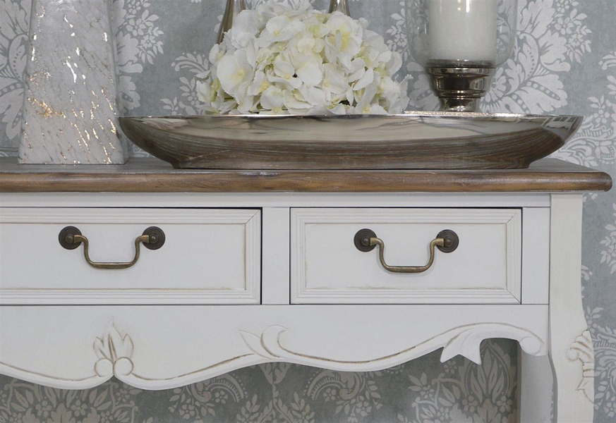 Rimini White RIW017 Console table