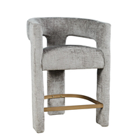 Leith LET71HOG Upholstered bar chair
