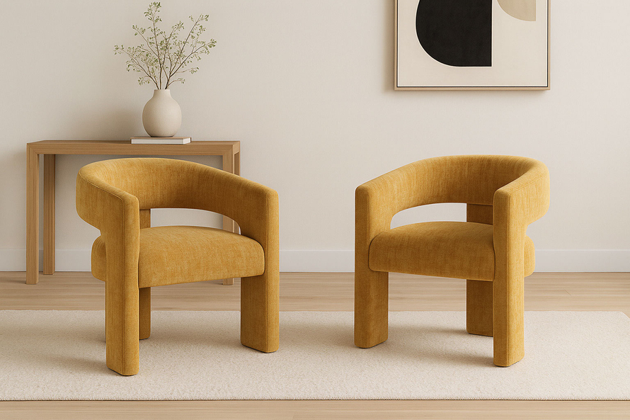 Leith LET71OG Upholstered chair