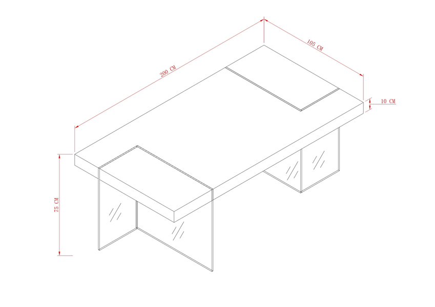 Soho SH16 Stół 200cm