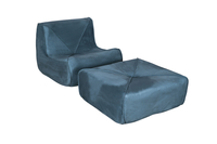 Nua N24-18 Armchair with footrest