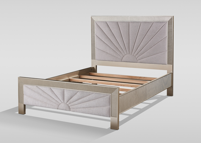 Stilig Bedroom ST900Q Łóżko tapicerowane 160cm + 2 szafki nocne ST901