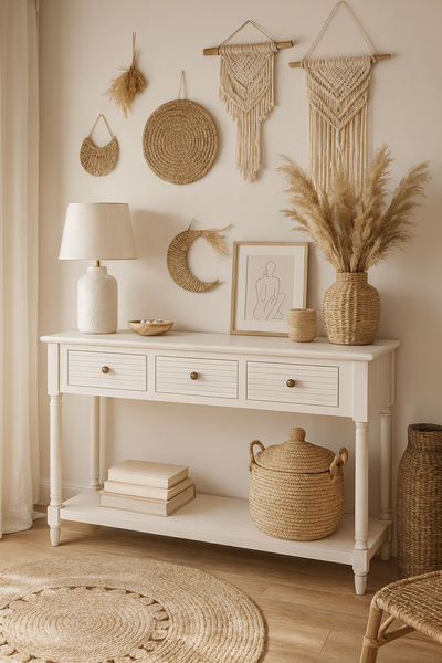 Livorno LIV080-W Console table