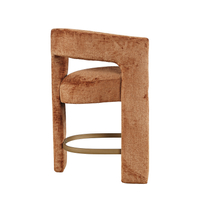 Leith LET71HC Upholstered bar chair