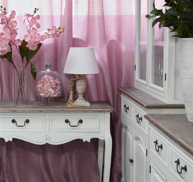 Rimini White RIW016 Console table