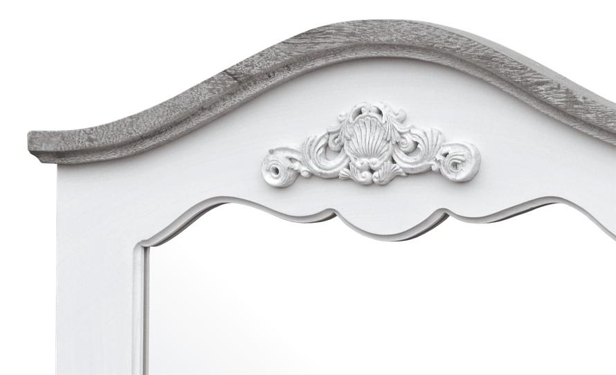 Rimini White RIW053 Wall mirror