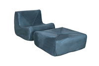 Nua N24-18 Armchair with footrest
