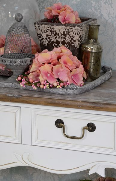 Rimini White RIW016 Console table