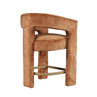 Leith LET71HC Upholstered bar chair