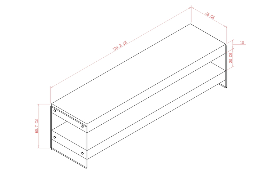 Soho SH08 TV Cabinet