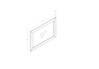 Rose Hill RH11 Wall mirror