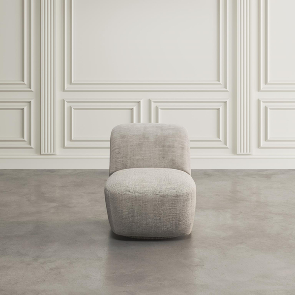 Leith LET74G Upholstered swivel chair