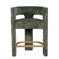 Leith LET71HO Upholstered bar chair