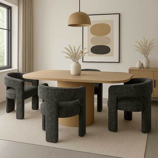 Leith LET71BLA Upholstered chair