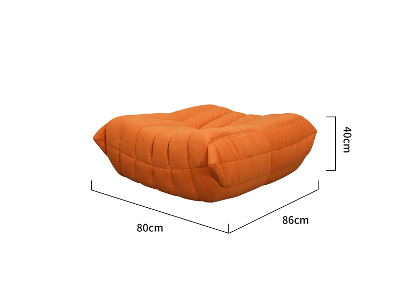 Set Nua N23-19 Armchair + Nua N22-19 Ottoman