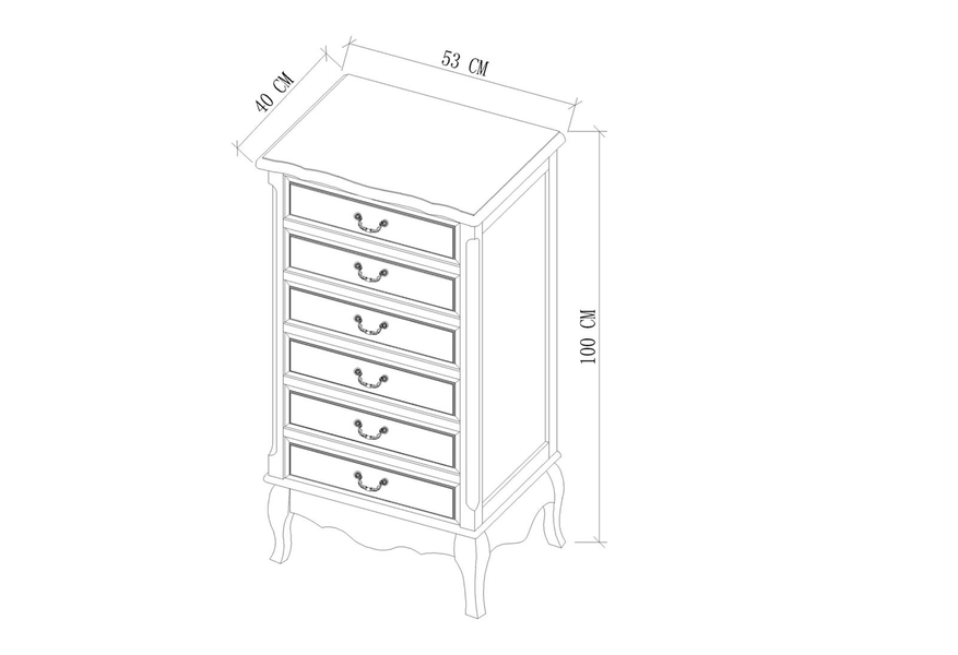 Dijon DI42 Chest of drawers