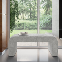 Leith LET70G Upholstered bench