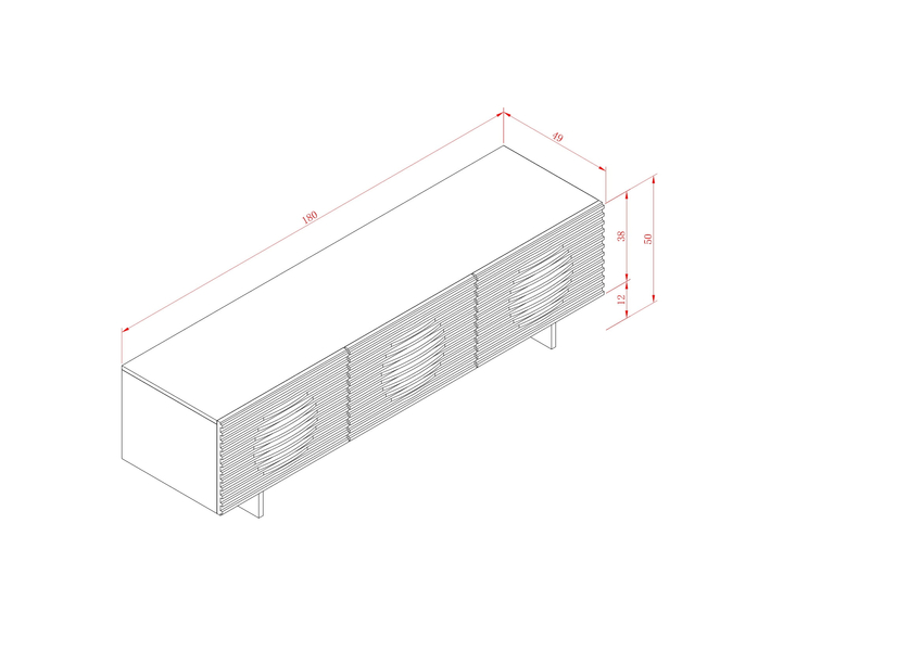 Hudson H12 TV Cabinet