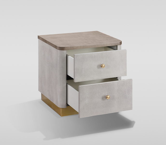 Stilig Bedroom ST890Q Upholstered bed 160cm + 2 bedside tables ST891