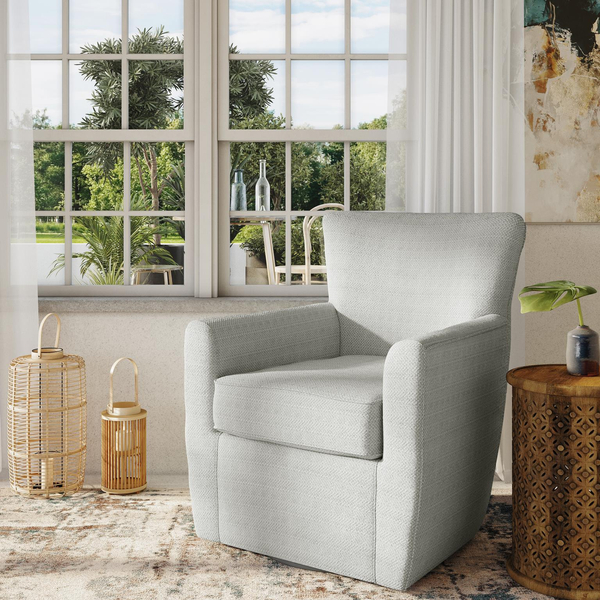 Leith LET72G Upholstered swivel chair