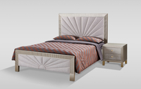 Stilig Bedroom ST900Q Upholstered bed 160cm + 2 bedside tables ST901
