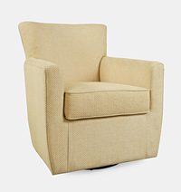 Leith LET72Y Upholstered swivel chair
