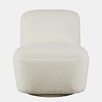 Leith LET74W Upholstered swivel chair
